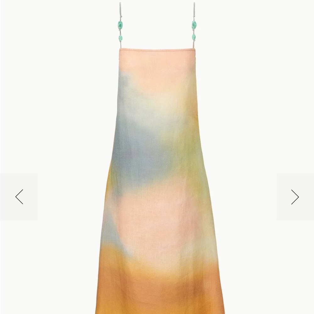 Staud Ombré Linen Dress